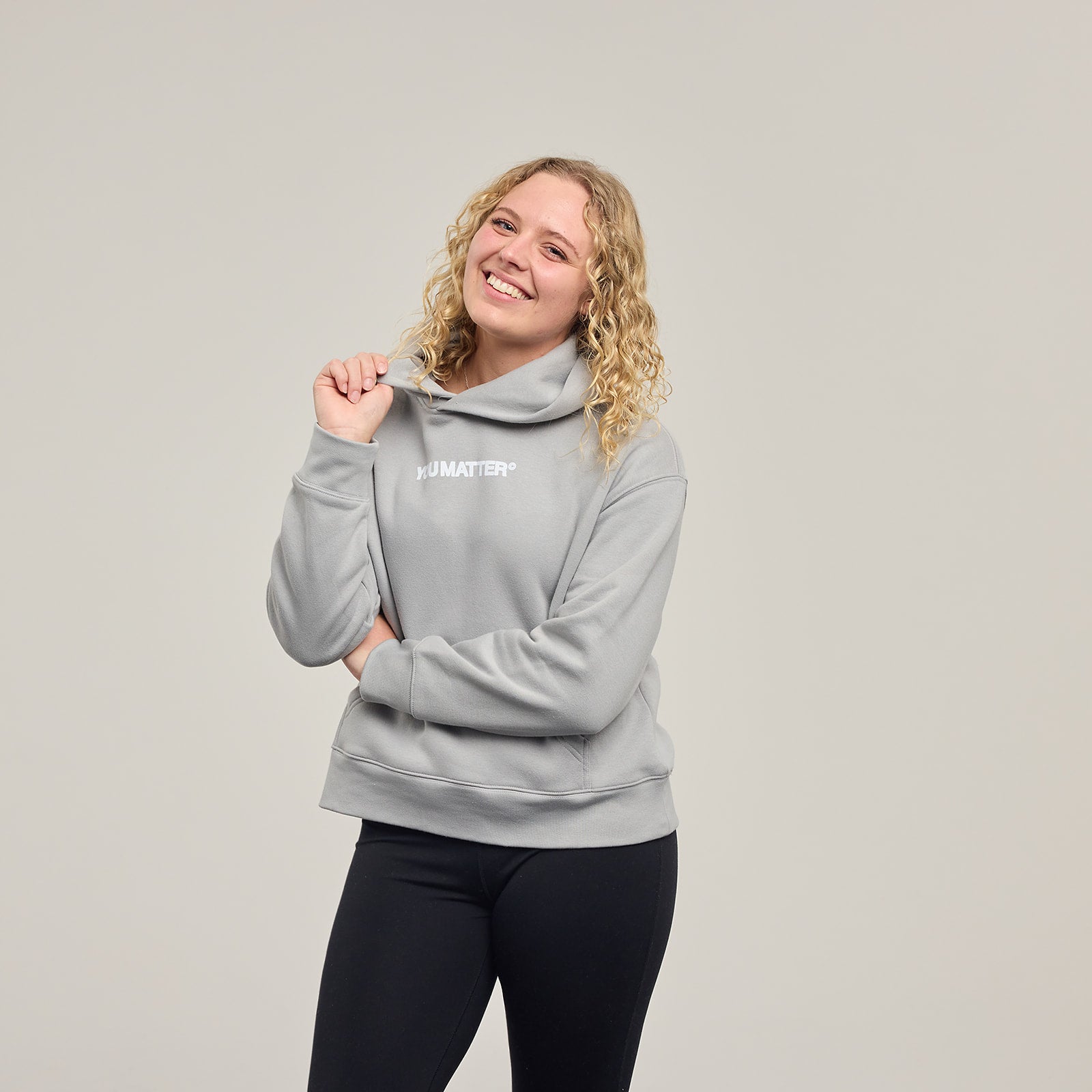 YOU MATTER WOMEN'S HOODIE - SCATTER DESIGN