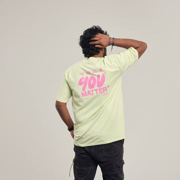 YOU MATTER MEN'S TEE - GRID DESIGN