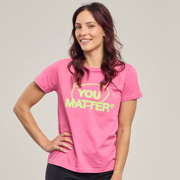YOU MATTER WOMEN'S TEE - CIRCLE DESIGN