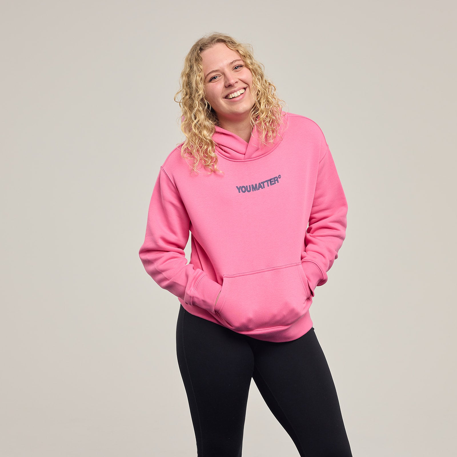 YOU MATTER WOMEN'S HOODIE - SCATTER DESIGN