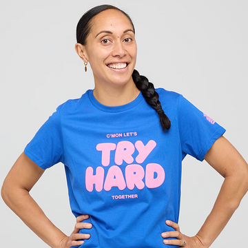 TRY HARD WOMEN'S TEE (OLD DESIGN) - CLEARANCE