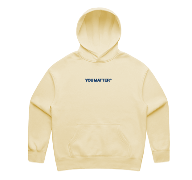 YOU MATTER WOMEN'S HOODIE - SCATTER DESIGN