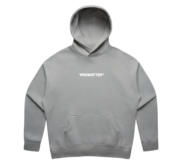 YOU MATTER WOMEN'S HOODIE - SCATTER DESIGN