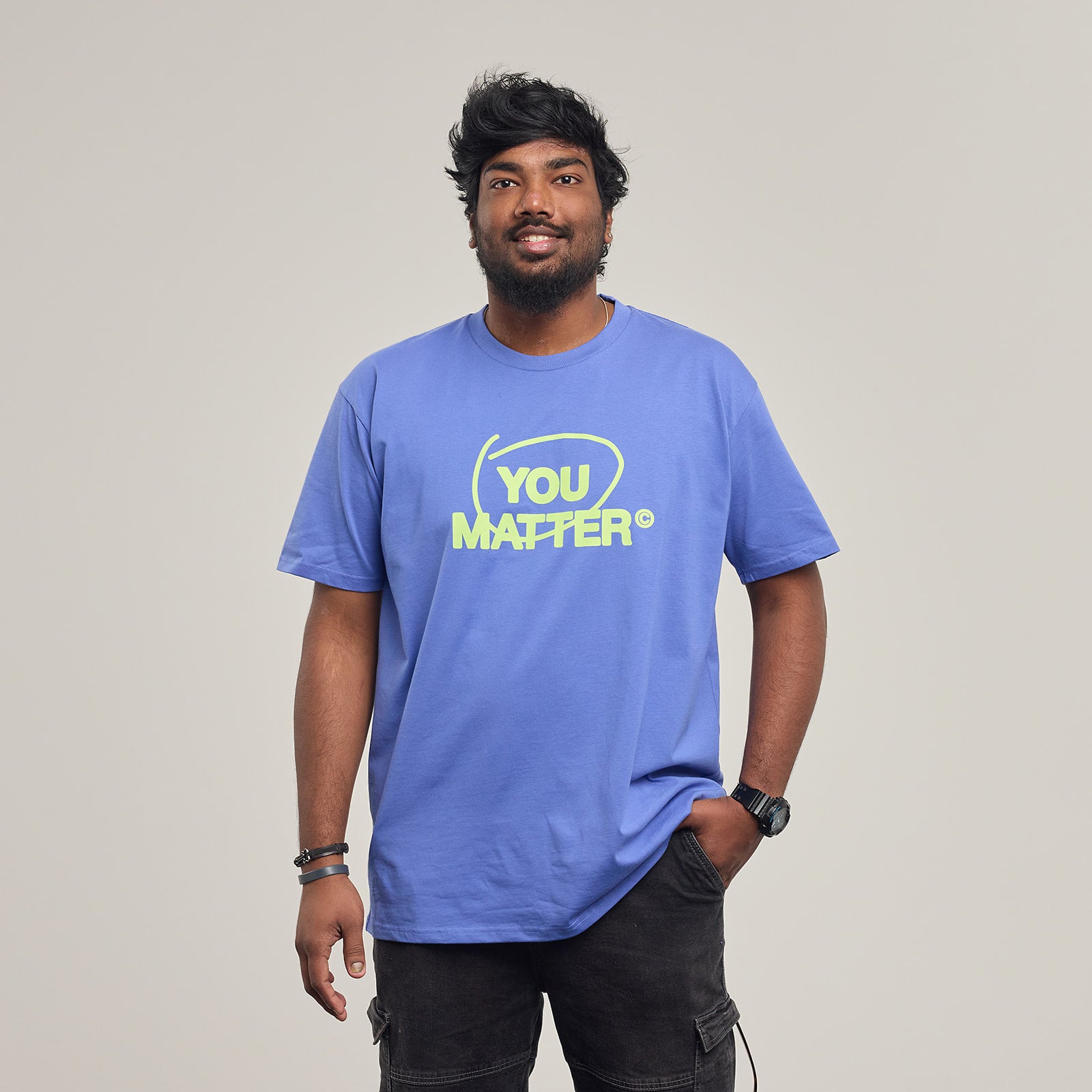YOU MATTER MEN'S TEE - CIRCLE DESIGN