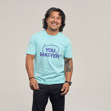 YOU MATTER MEN'S TEE - CIRCLE DESIGN