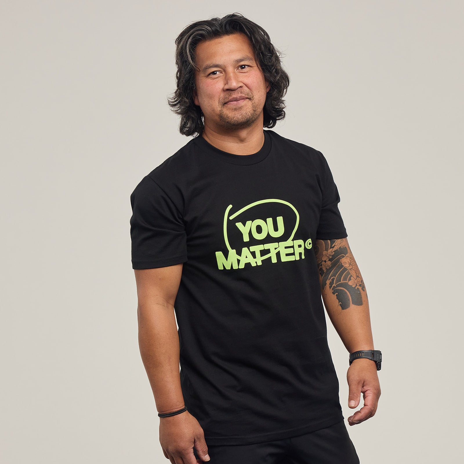 YOU MATTER MEN'S TEE - CIRCLE DESIGN