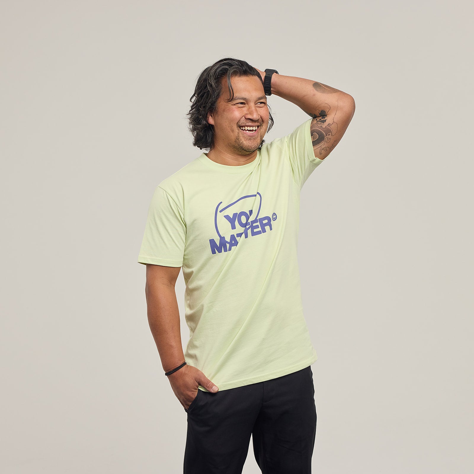 YOU MATTER MEN'S TEE - CIRCLE DESIGN