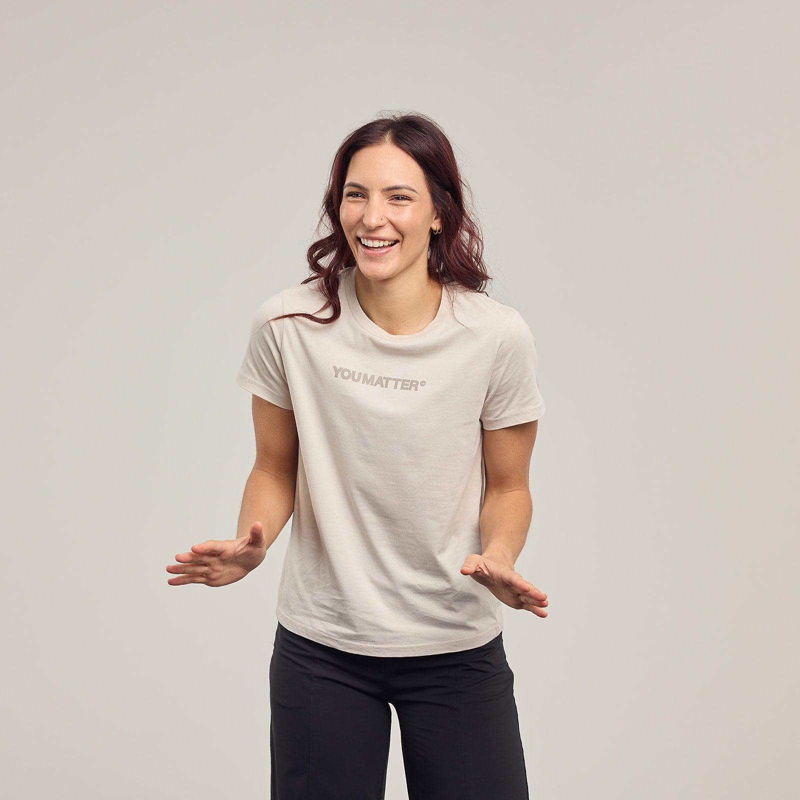 YOU MATTER WOMEN'S TEE - SCATTER DESIGN
