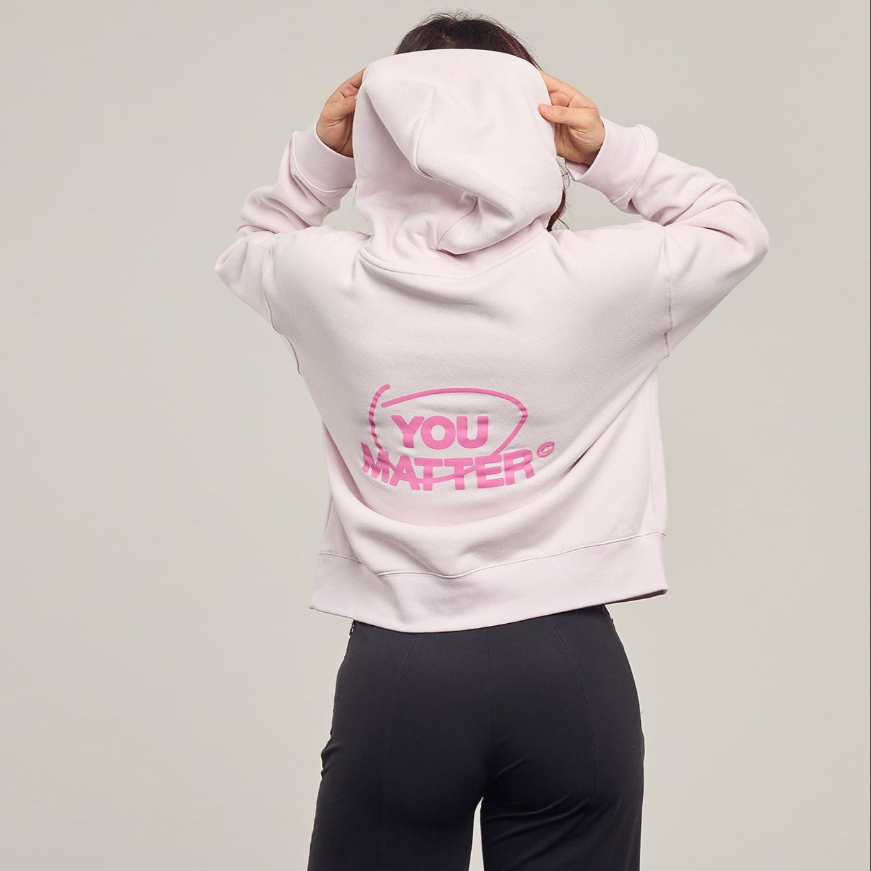 YOU MATTER WOMEN'S HOODIE - CIRCLE DESIGN