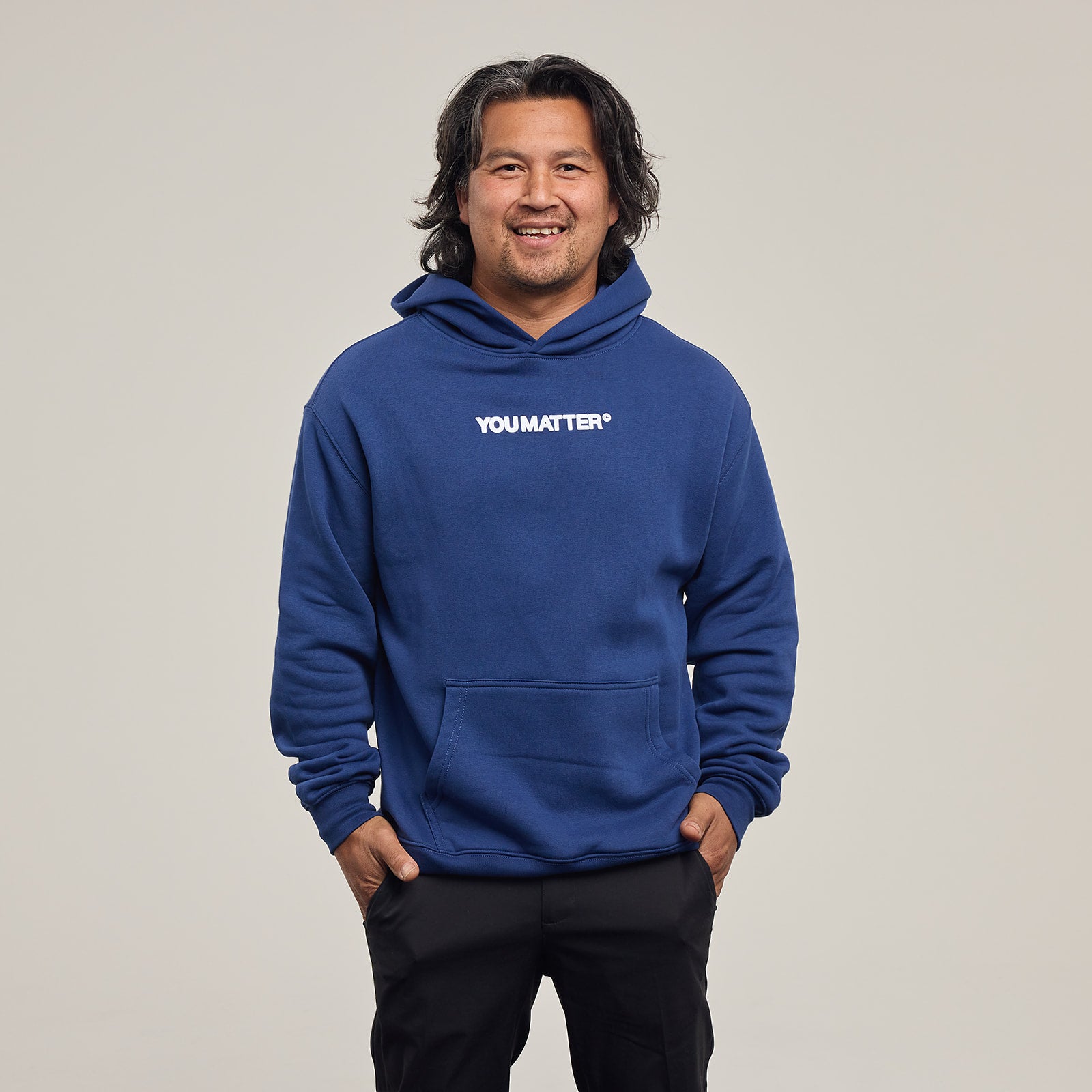 YOU MATTER MEN'S HOODIE - SCATTER DESIGN