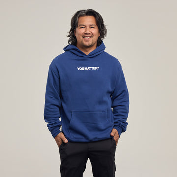 YOU MATTER MEN'S HOODIE - SCATTER DESIGN
