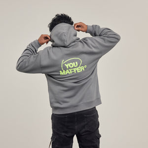 You Matter MEN’S Relax Hood - circle design