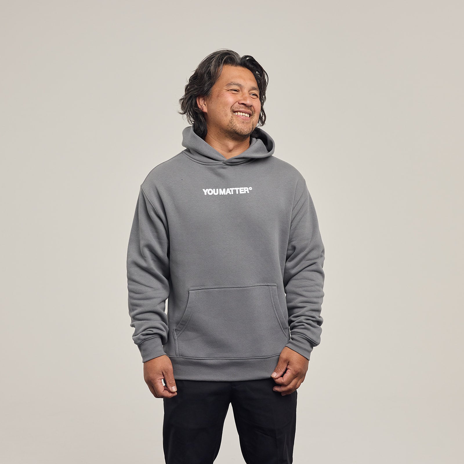 YOU MATTER MEN'S HOODIE - SCATTER DESIGN