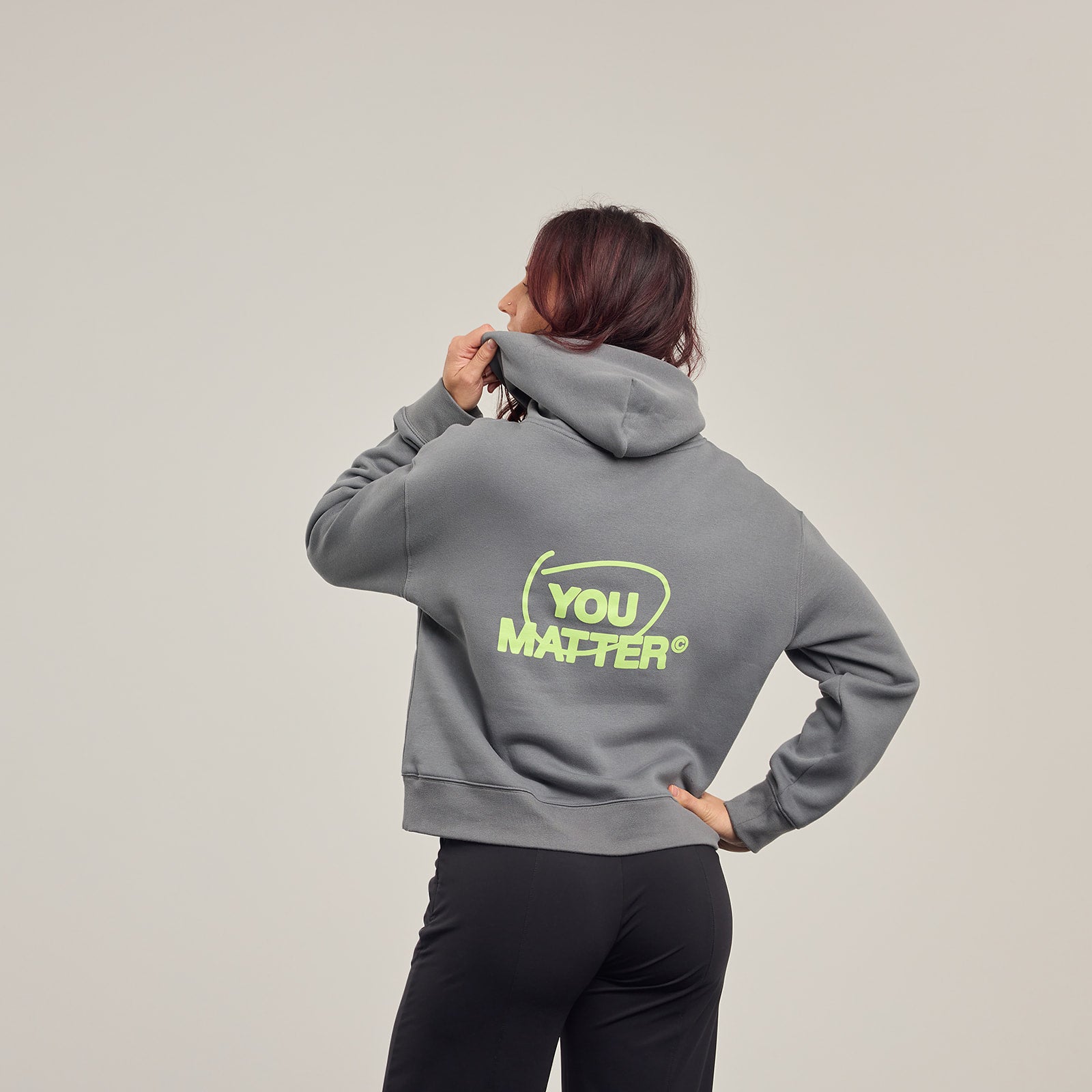 YOU MATTER WOMEN'S HOODIE - CIRCLE DESIGN