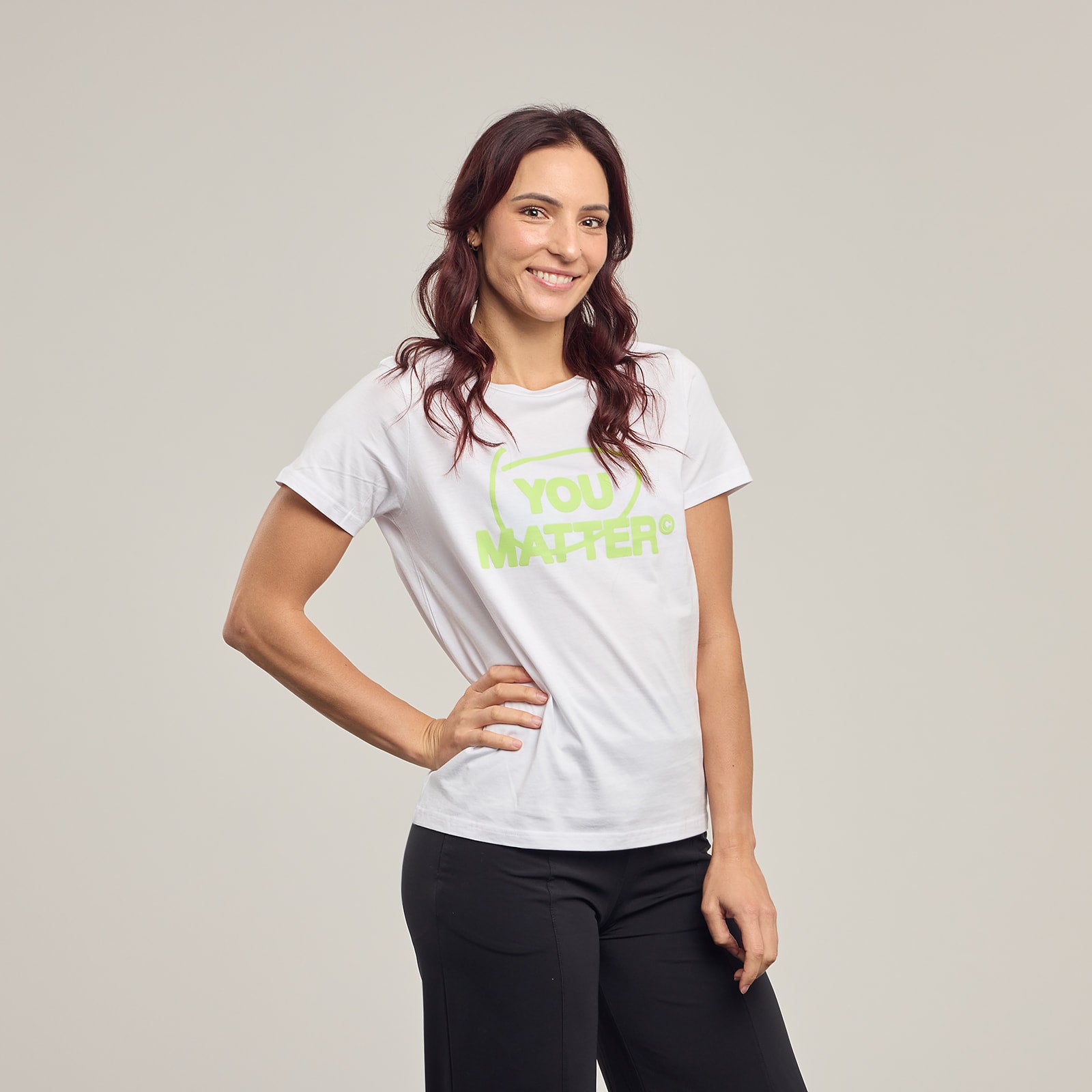 YOU MATTER WOMEN'S TEE - CIRCLE DESIGN