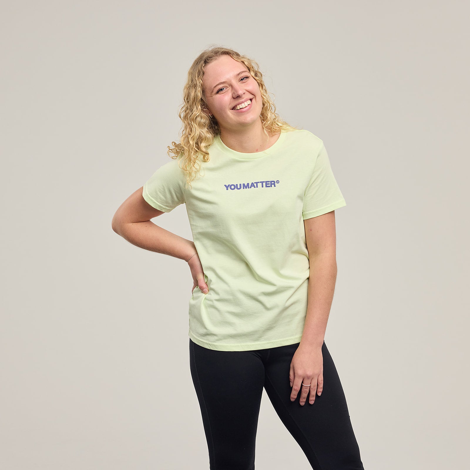 YOU MATTER WOMEN'S TEE - SCATTER DESIGN