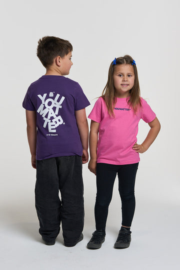 YOU MATTER KIDS TEE - SCATTER