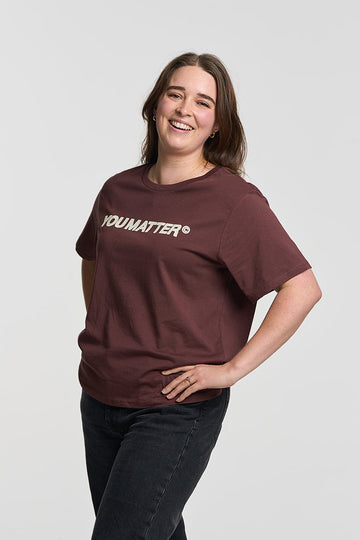 YOU MATTER WOMENS TEE - BASE DESIGN