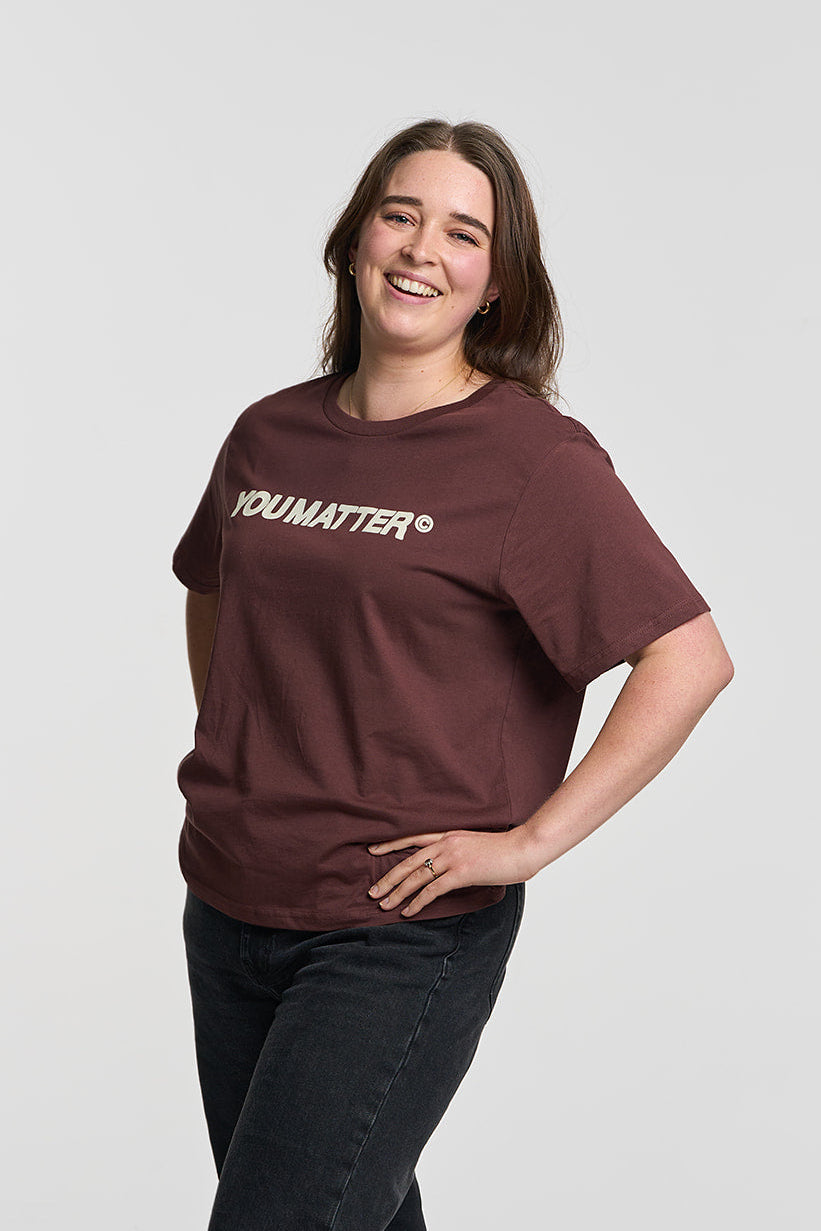 YOU MATTER WOMENS TEE - BASE DESIGN