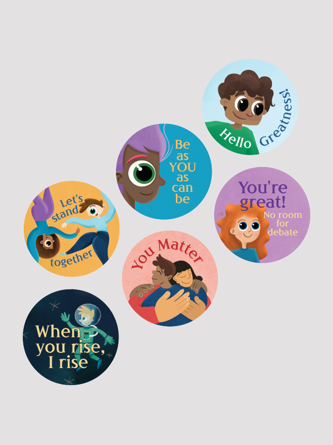 THREE THINGS TO KNOW STICKER SHEETS