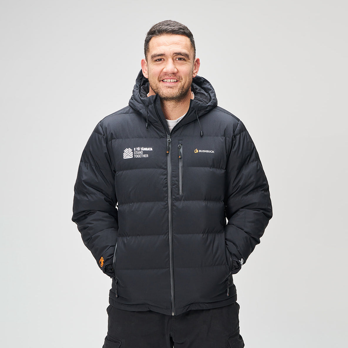 E Tū Tāngata Unisex Furnace Waterproof Puffer