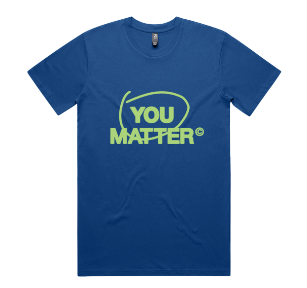 YOU MATTER MEN'S TEE - CIRCLE DESIGN