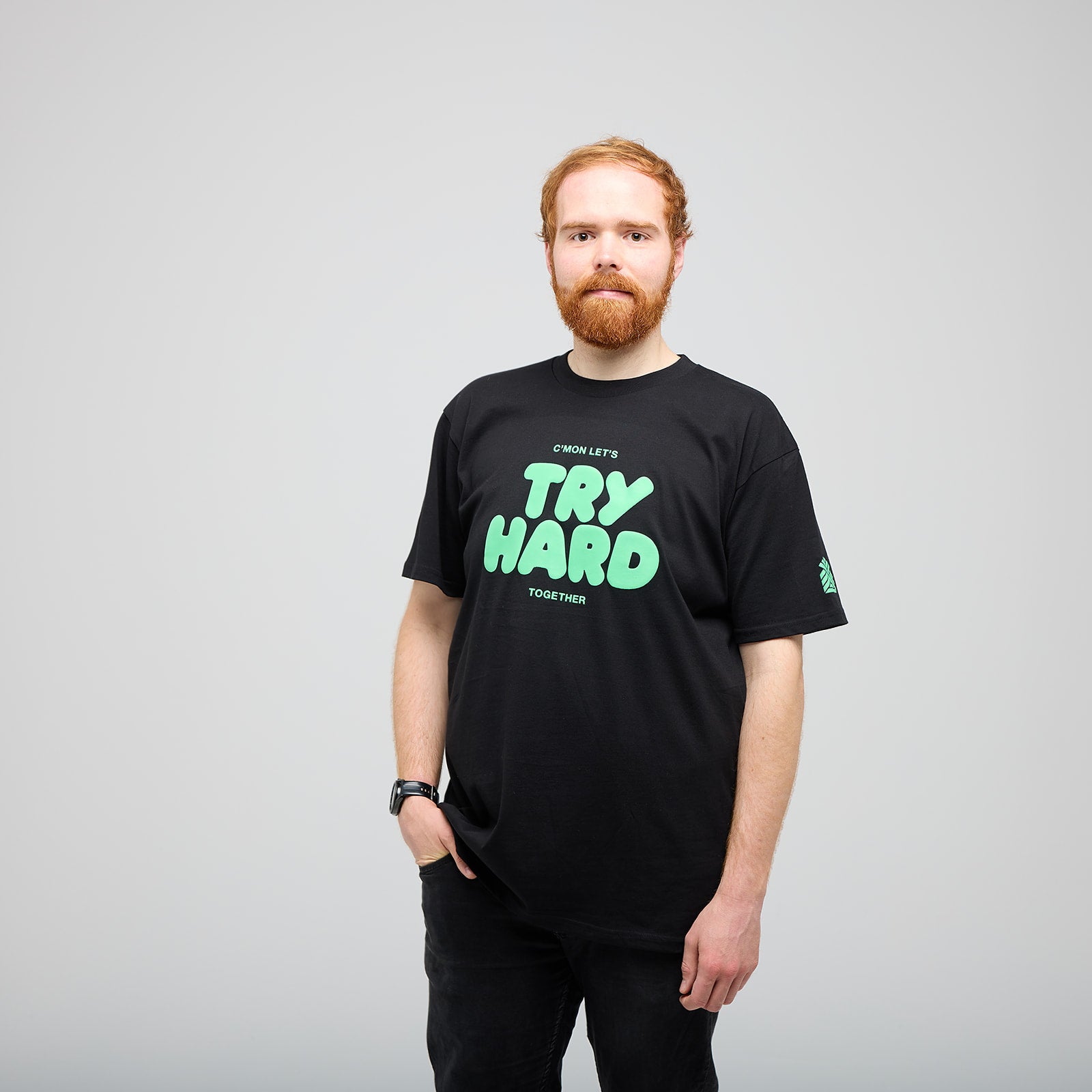 TRY HARD MEN'S TEE