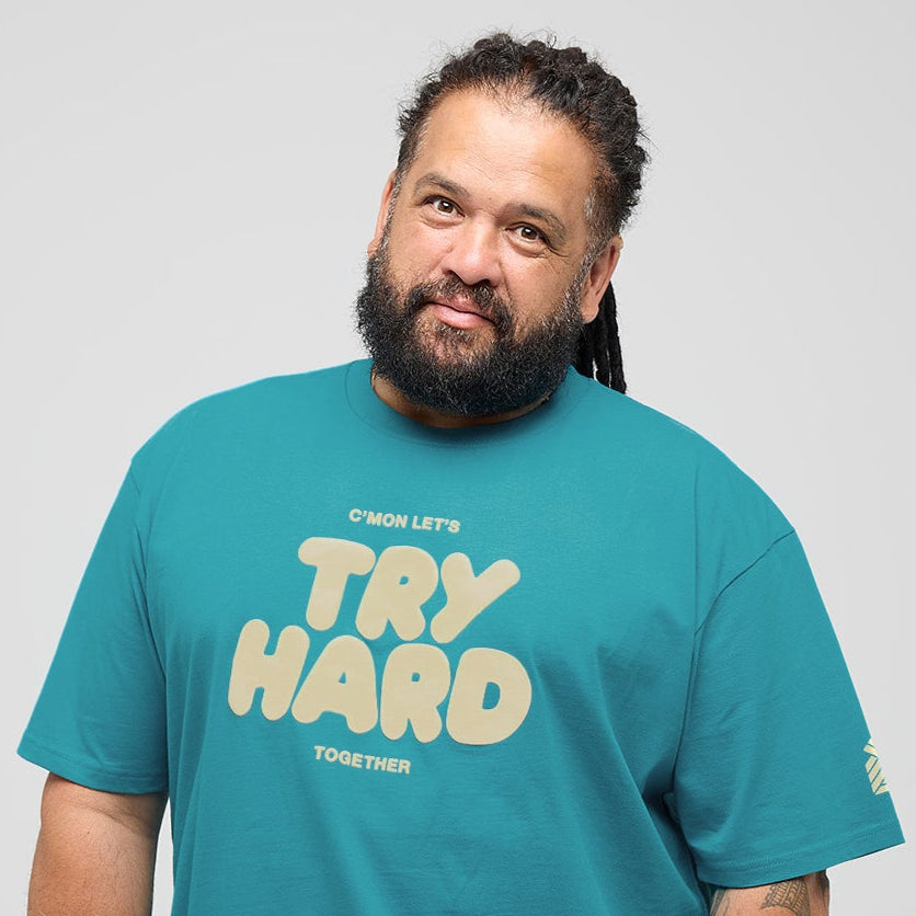 TRY HARD MEN'S TEE