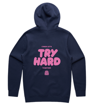 Open image in slideshow, UNISEX Try Hard Heavyweight Hoodies
