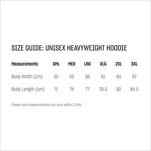 ORIGINAL UNISEX (HEAVYWEIGHT) HOODIE