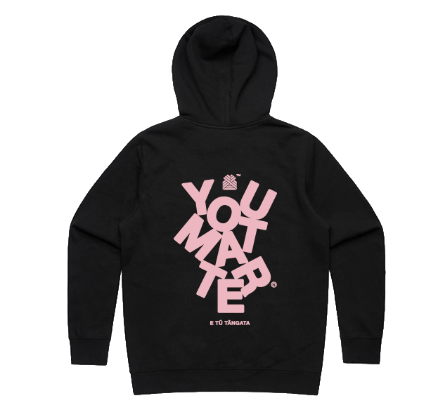 YOU MATTER SCATTER WOMENS LONG HOOD