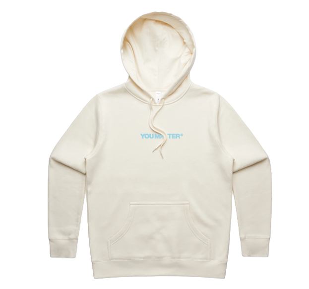 YOU MATTER SCATTER WOMENS LONG HOOD
