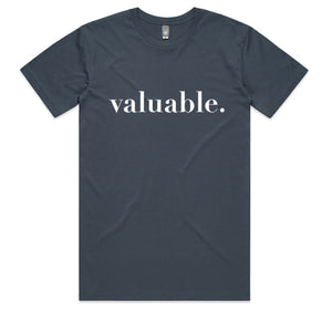 Open image in slideshow, Valuable Unisex Tee Clearance
