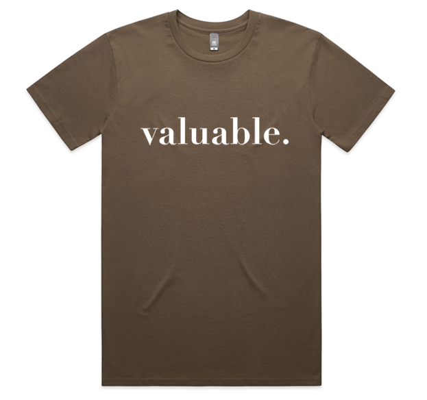 VALUABLE MEN’S TEE