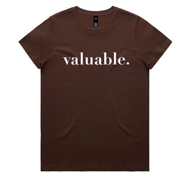 VALUABLE WOMEN’S TEE