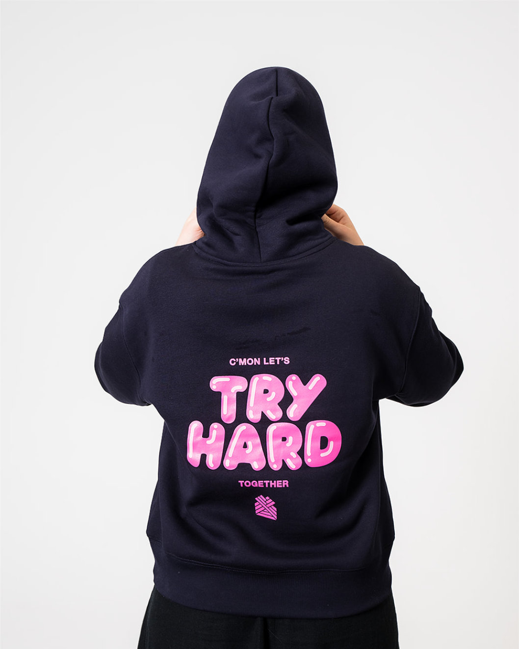 TRY HARD WOMEN'S HOODIE - NEW