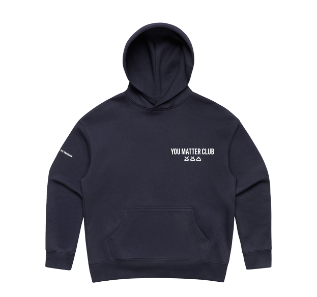 YOU MATTER CLUB WOMENS RELAXED HOOD