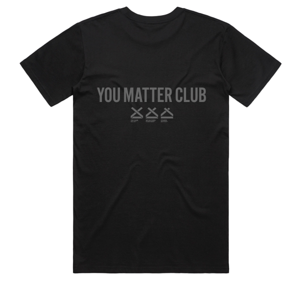 YOU MATTER CLUB MENS TEE
