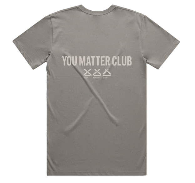 YOU MATTER CLUB MENS TEE