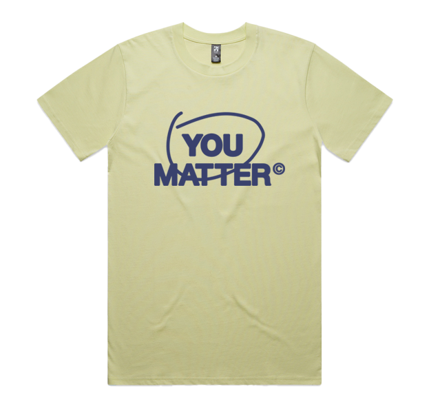 YOU MATTER MEN'S TEE - CIRCLE DESIGN