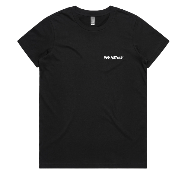 YOU MATTER WOMEN'S TEE - GRID DESIGN