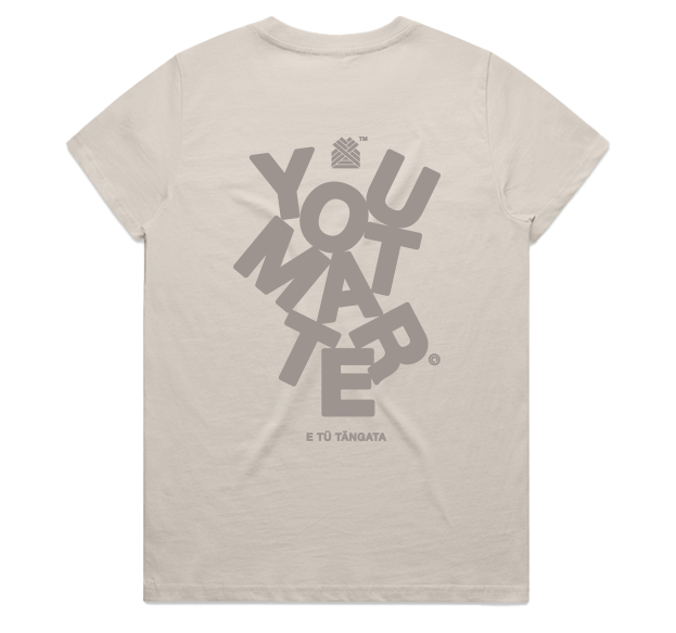 YOU MATTER WOMEN'S TEE - SCATTER DESIGN