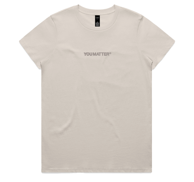 YOU MATTER WOMEN'S TEE - SCATTER DESIGN