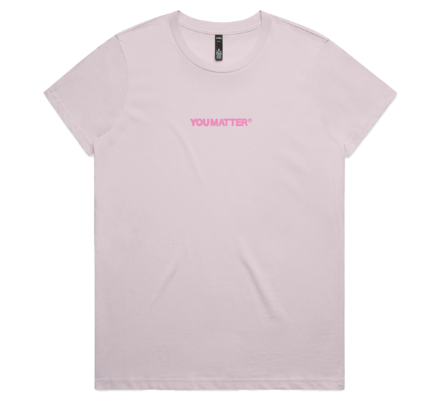 YOU MATTER WOMEN'S TEE - SCATTER DESIGN