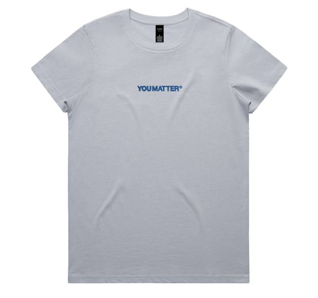 YOU MATTER WOMEN'S TEE - SCATTER DESIGN