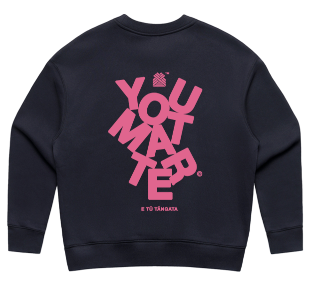 YOU MATTER WOMEN'S CREW - SCATTER DESIGN
