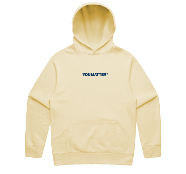 YOU MATTER MEN'S HOODIE - SCATTER DESIGN