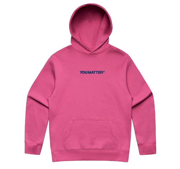 YOU MATTER MEN'S HOODIE - SCATTER DESIGN