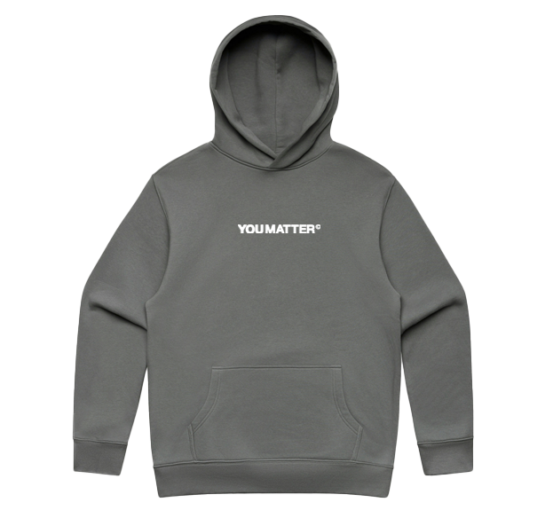 YOU MATTER MEN'S HOODIE - SCATTER DESIGN