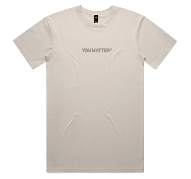 YOU MATTER MEN'S TEE - SCATTER DESIGN